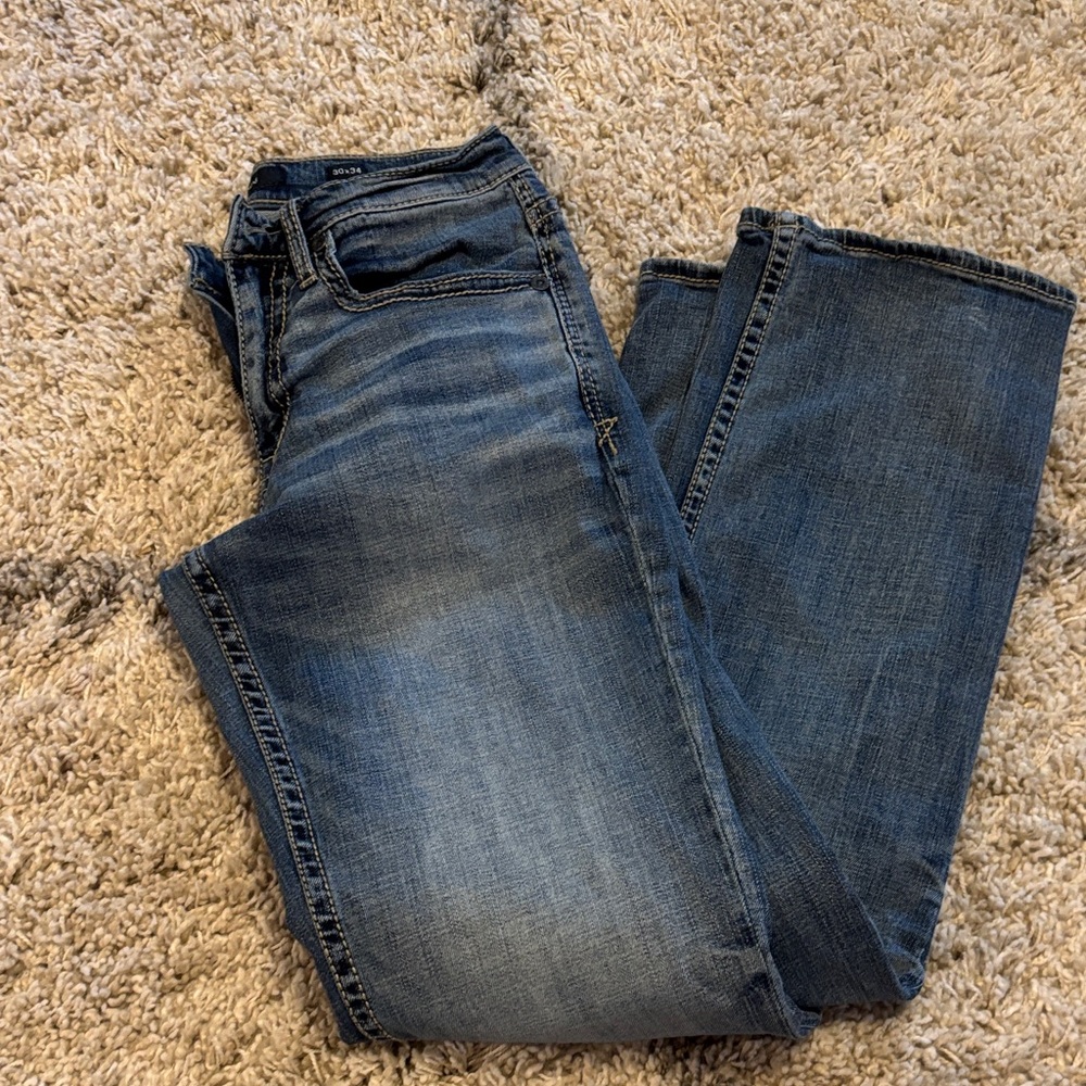 Buckle Jake style Denim Men’s Jeans two pairs